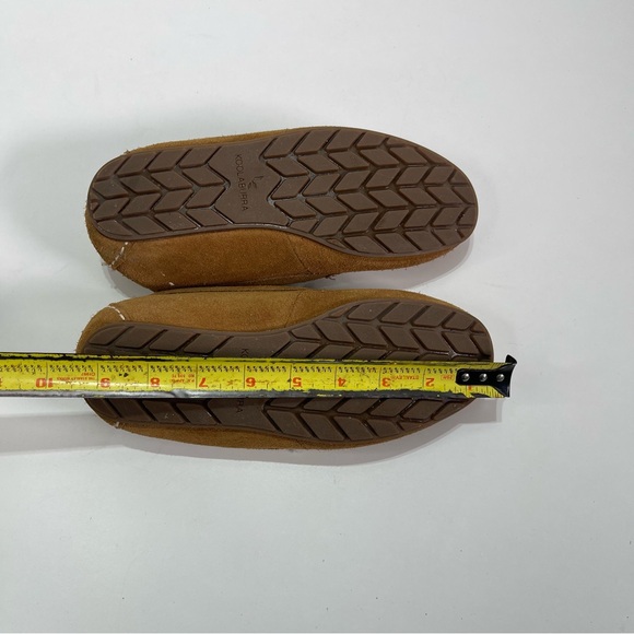 Koolaburra By Ugg Suede Moccasin Slippers Women 6 Chestnut Faux Shearling - Picture 5 of 6